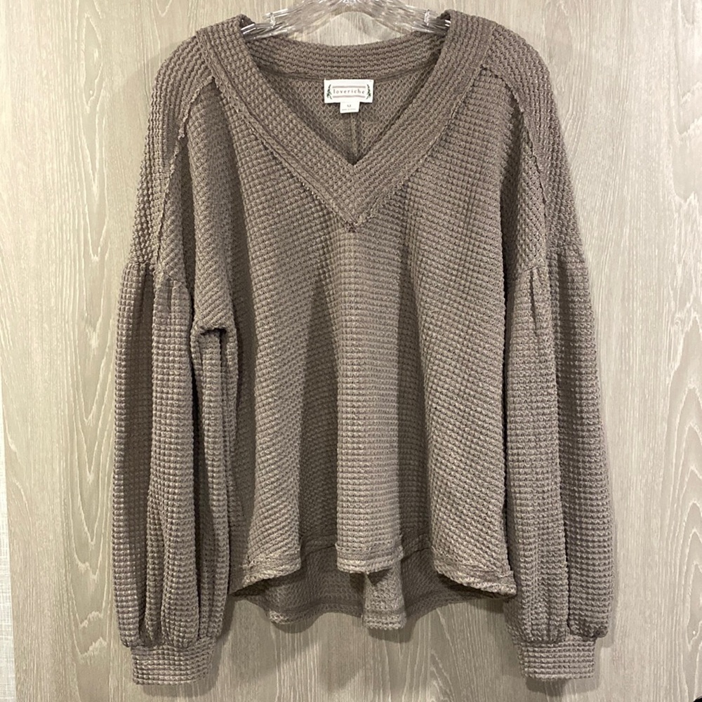Love Riche Drop Shoulder Long Sleeve